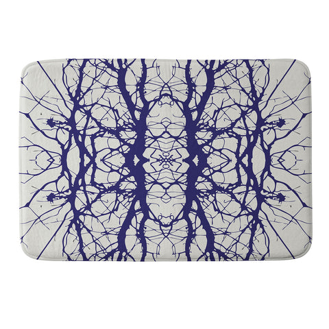 Holli Zollinger Tree Silhouette Memory Foam Bath Mat